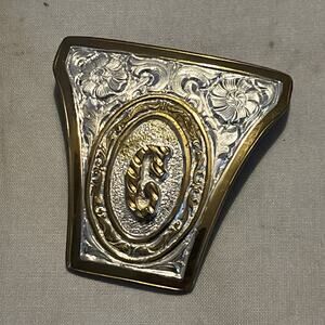 Crumrine Mfg bolo tie Monogram C